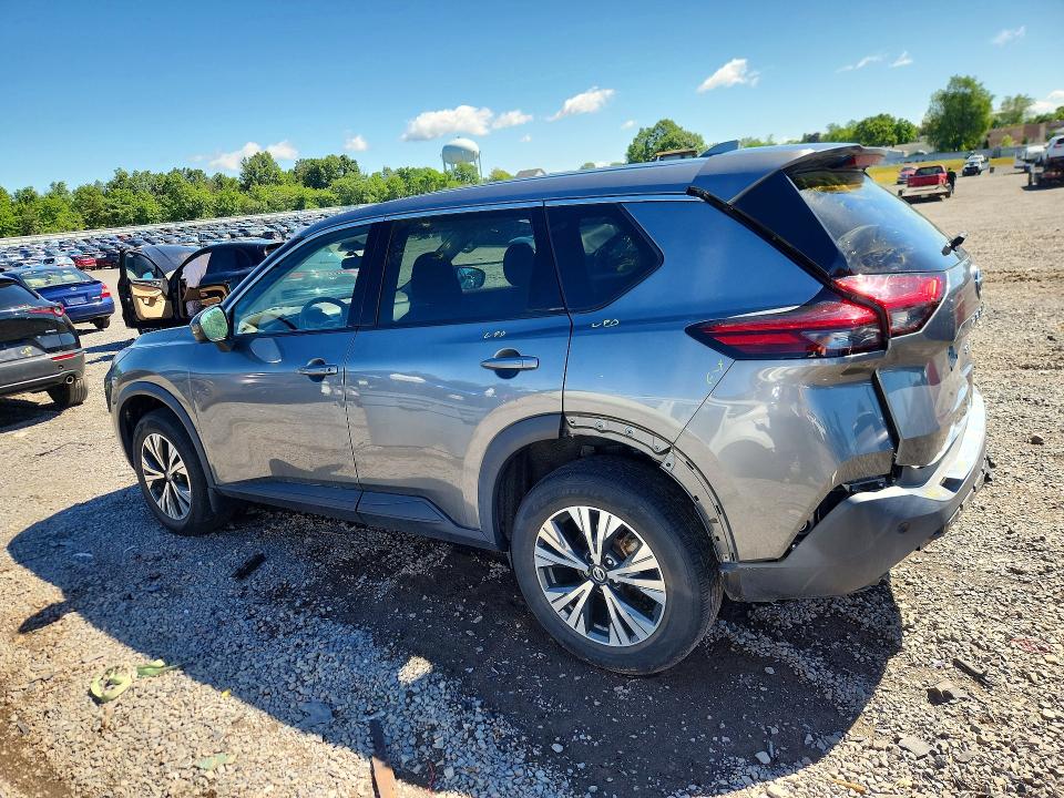2021 Nissan Rogue VIN 5N1AT3BBXMC679626 COPART salvage auction — REAR END, NJ - CERT OF TITLE-SALVAGE (P), sold $7,400 on 2026-07-02 (photo 2)