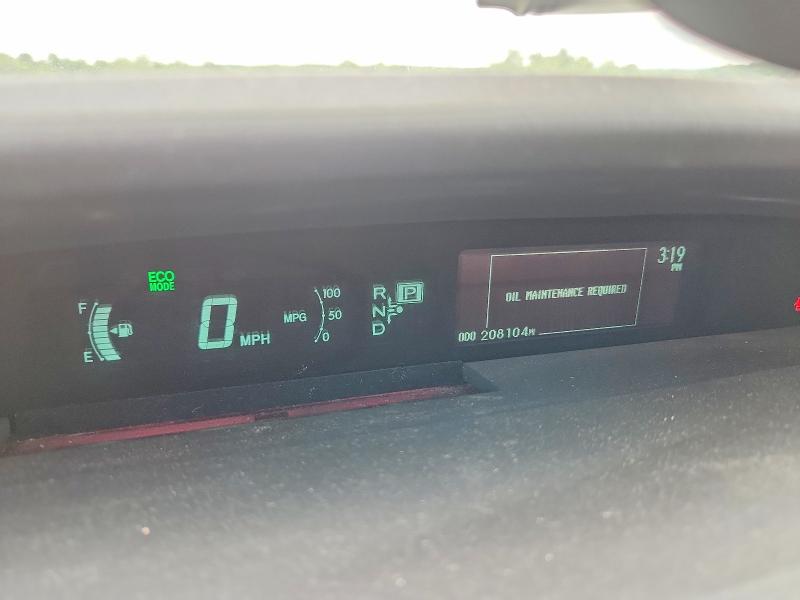 2011 Toyota Prius VIN JTDKN3DU3B0310185 COPART salvage auction — SIDE, PA - CERTIFICATE OF SALVAGE, sold $1,350 on 2026-07-17 (photo 9)