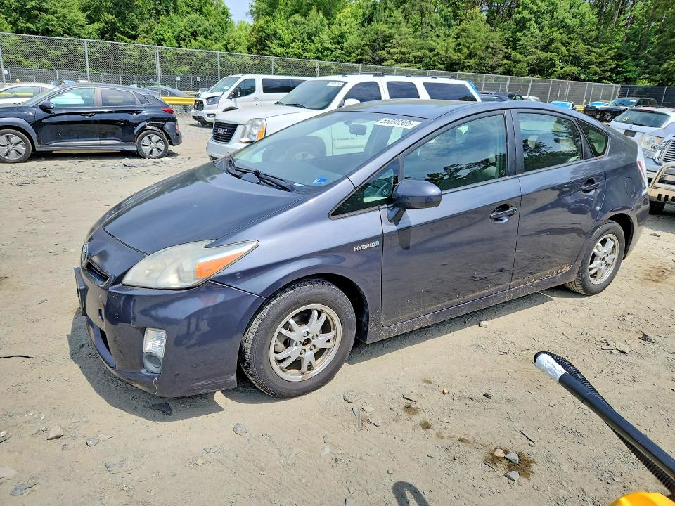 2010 Toyota Prius VIN JTDKN3DU6A0035720 COPART salvage auction — ROOF, Md - Cert Of Salvage > 75% Damage, sold $575 on 2026-07-10 (photo 1)
