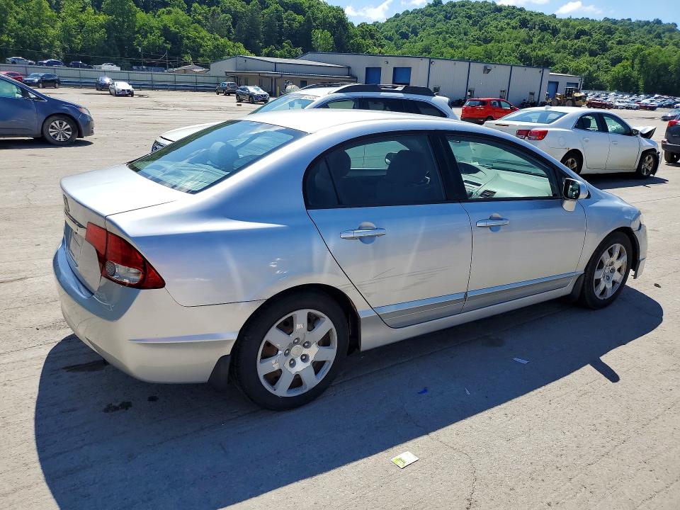 2011 Honda Civic VIN 2HGFA1F53BH521794 COPART salvage auction — FRONT END, Pa - Certificate Of Salvage, sold $1,100 on 2026-07-02 (photo 3)