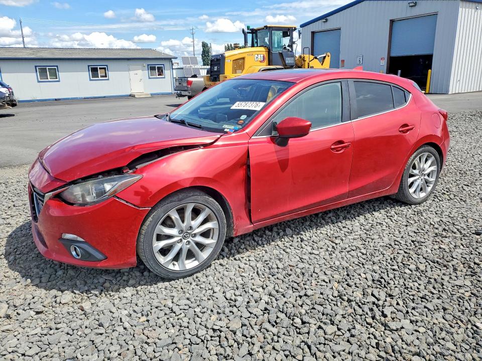 2016 Mazda 3 VIN JM1BM1M30G1313156 COPART salvage auction — FRONT END, Wa - Bill Of Sale, sold $1,300 on 2026-07-15 (photo 1)