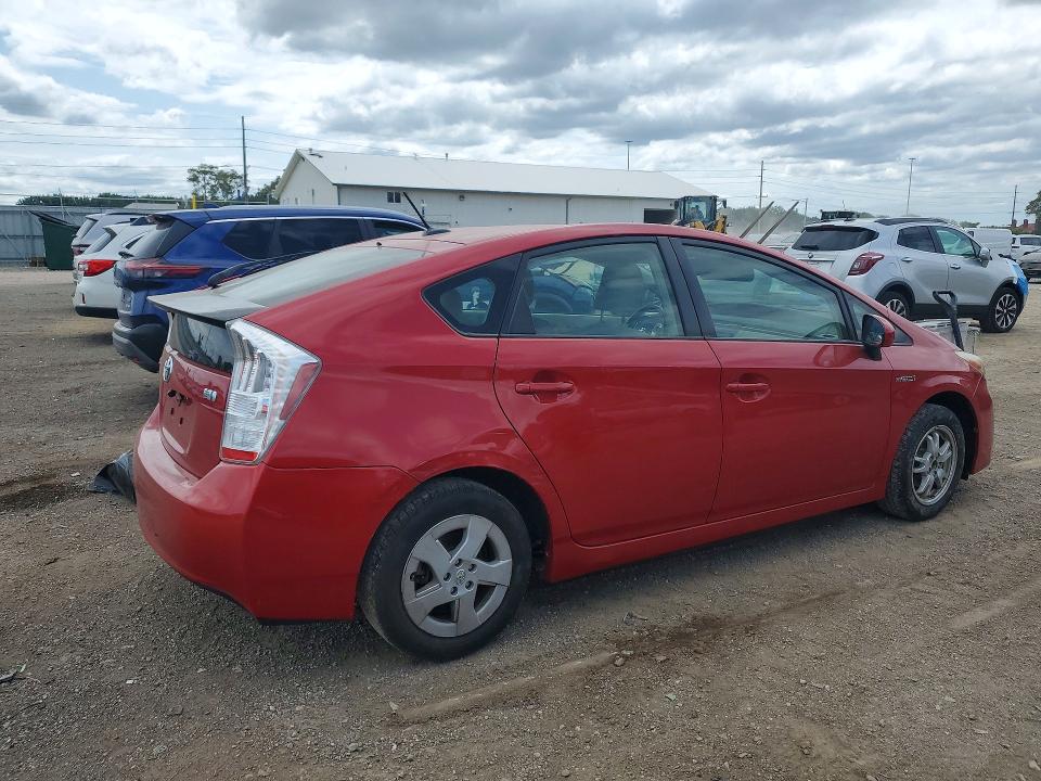 2011 Toyota Prius VIN JTDKN3DUXB0313911 COPART salvage auction — FRONT END, Ia - Certificate Of Title, sold $1,000 on 2026-07-08 (photo 3)