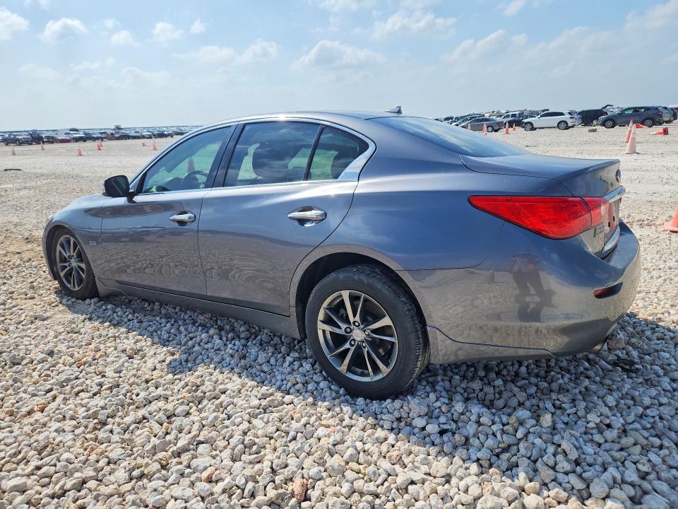 2017 Infiniti VIN JN1EV7AP5HM738833 COPART salvage auction — UNDERCARRIAGE, Tx - Salvage Vehicle Title, sold $1,600 on 2026-07-02 (photo 2)