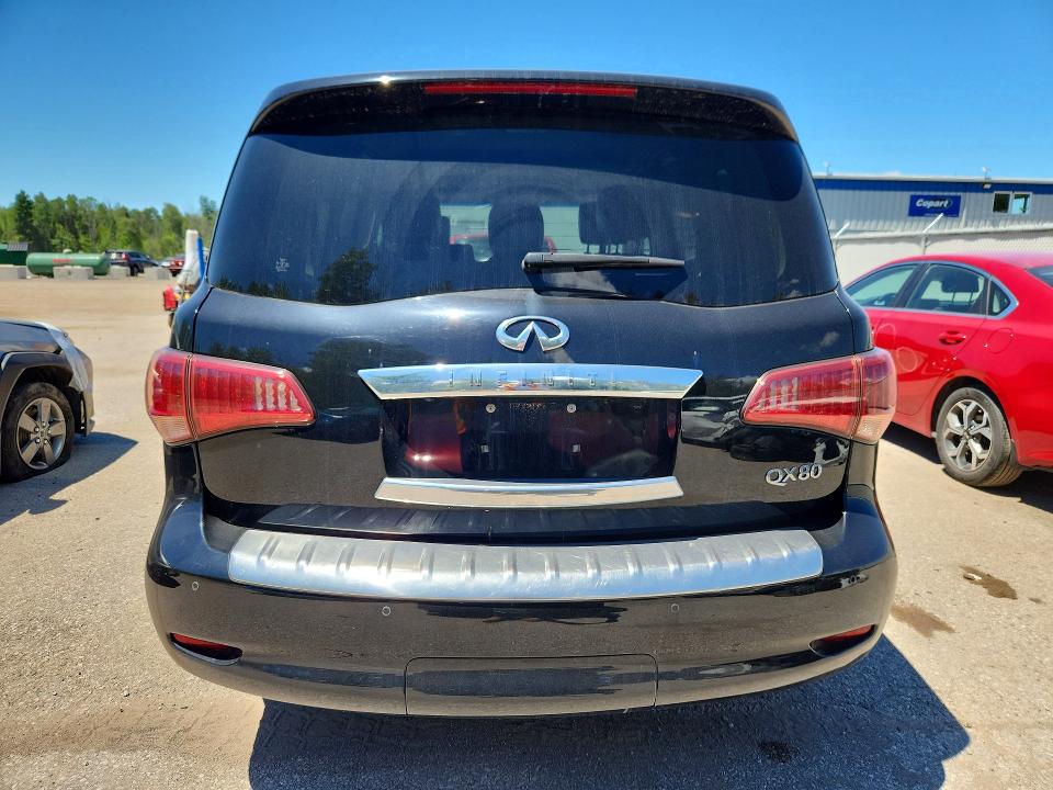 2017 Infiniti Qx80 VIN JN8AZ2NCXH9431336 COPART salvage auction — SIDE, On - Permit No Brand - Unfit, sold $7,600 on 2026-07-07 (photo 6)