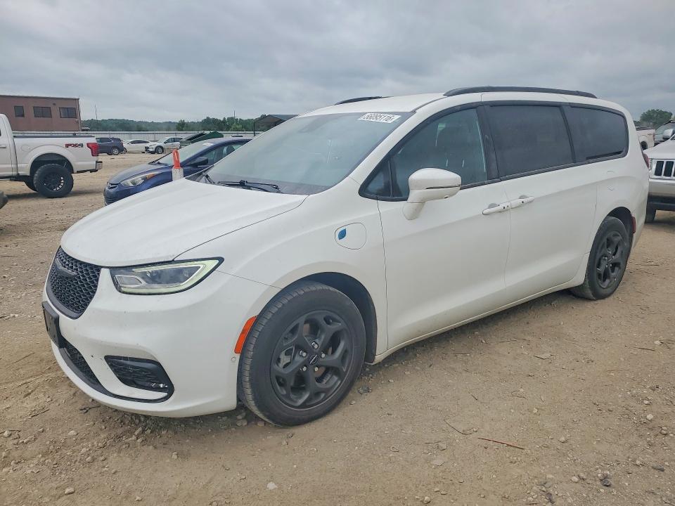 2021 Chrysler Pacifica VIN 2C4RC1S77MR586495 COPART salvage auction — HAIL, Ks - Electronic Cert Of Title, sold $5,700 on 2026-07-30 (photo 1)