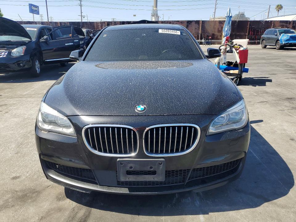 2015 BMW VIN WBAYA8C59FD825538 COPART salvage auction — REAR END, Ca - Salvage Certificate, sold $3,000 on 2026-07-08 (photo 5)