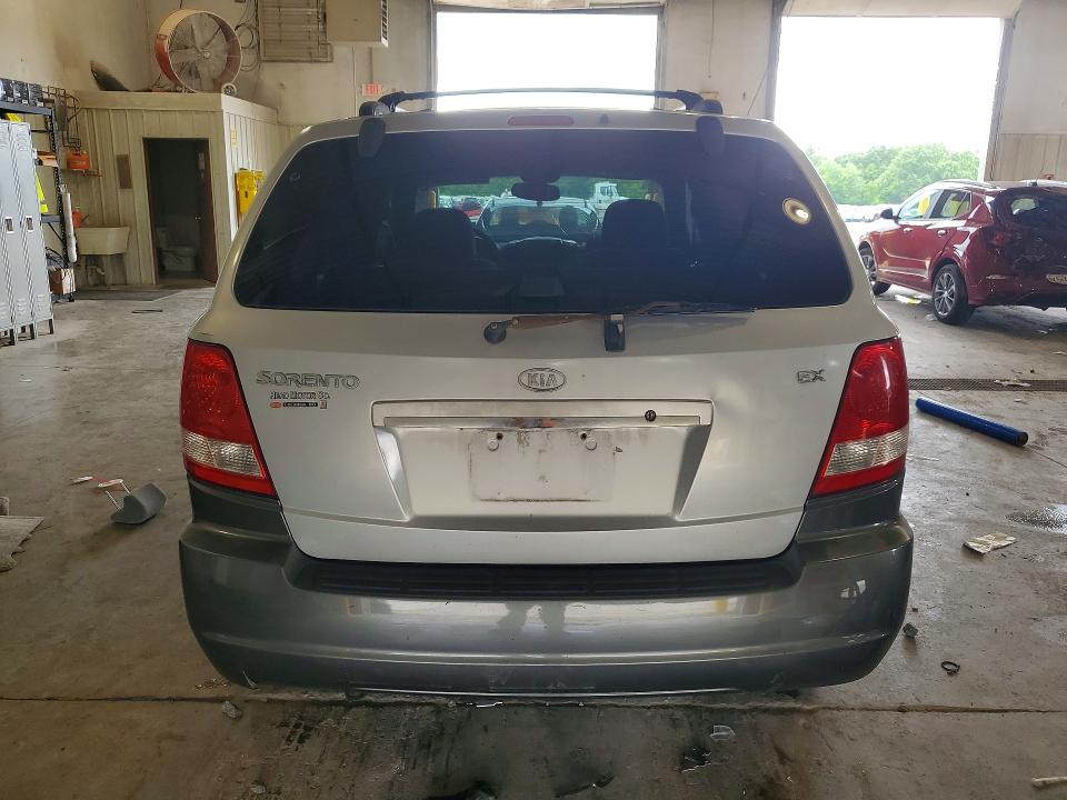 2005 Kia Sorento VIN KNDJC733655383169 COPART salvage auction — HAIL, Mo - Salvage Certificate Of Title, sold $70 on 2026-07-21 (photo 6)