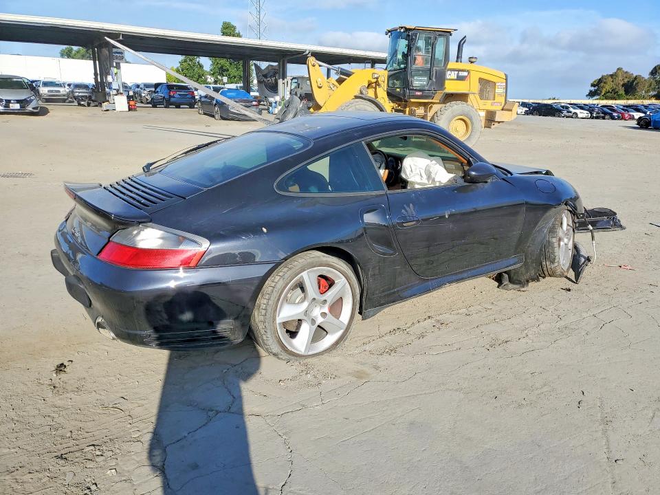 2003 Porsche 911 VIN WP0AB29993S686740 COPART salvage auction — FRONT END, Ca - Salvage Certificate, sold $7,700 on 2026-07-30 (photo 3)