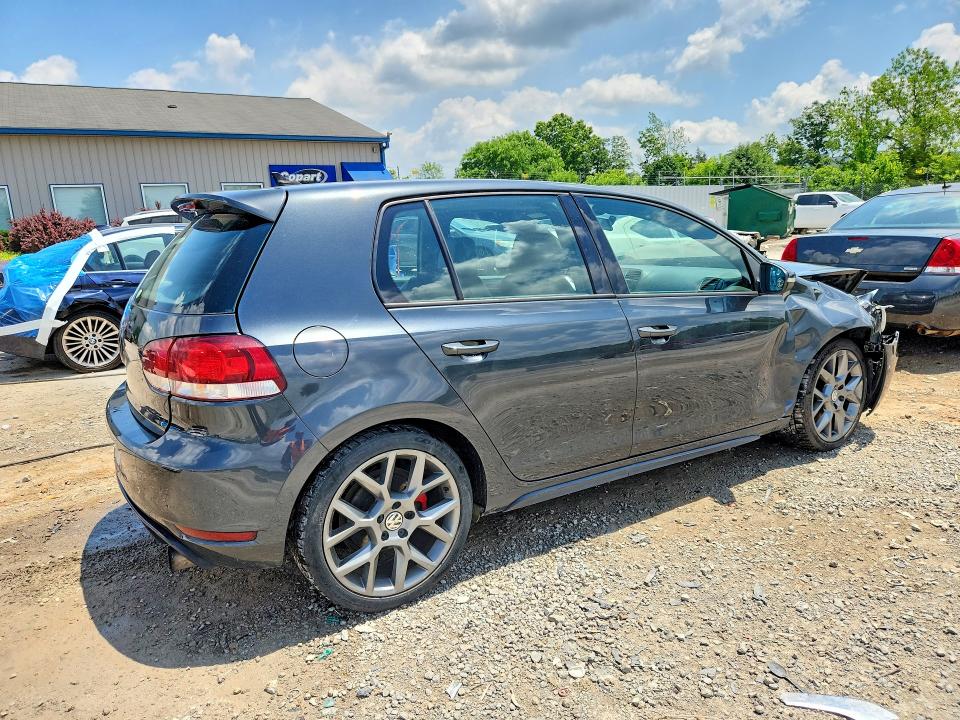 2014 Volkswagen Gti VIN WVWGD7AJ5EW006528 COPART salvage auction — FRONT END, KY - CERT OF TITLE-SALVAGE, sold $1,800 on 2026-07-27 (photo 3)