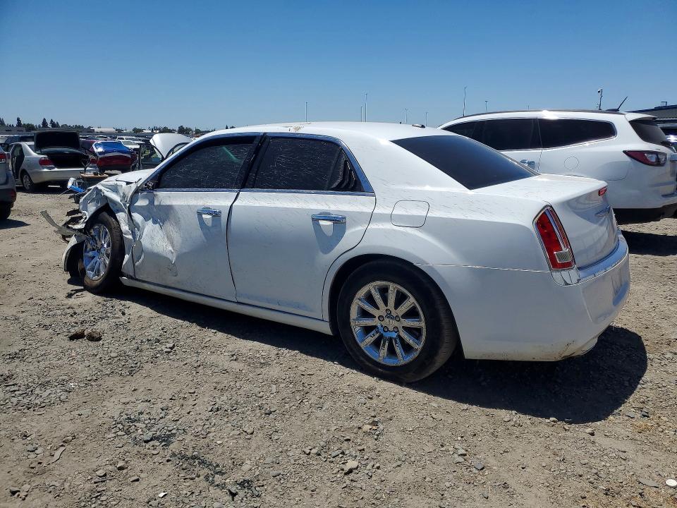 2013 Chrysler 300 VIN 2C3CCAET6DH510176 COPART salvage auction — FRONT END, CA - SALVAGE CERTIFICATE, sold $700 on 2026-07-09 (photo 2)