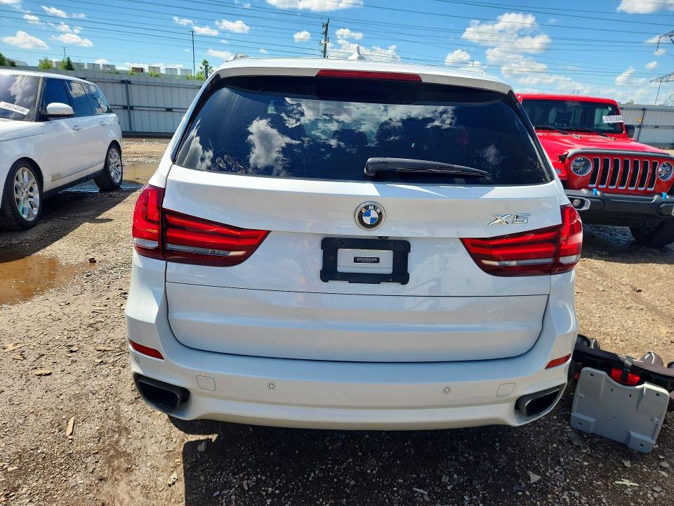 2017 BMW X5 VIN 5UXKR0C35H0V81221 COPART salvage auction — FRONT END, Wv - Salvage Certificate, sold $3,700 on 2026-07-14 (photo 6)