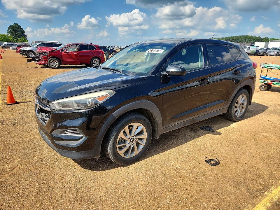 2018 Hyundai Tucson VIN KM8J23A45JU622875 COPART salvage auction — FRONT END, Ok - Cert Of Title-Salvage, sold $2,250 on 2026-07-27 (photo 1)