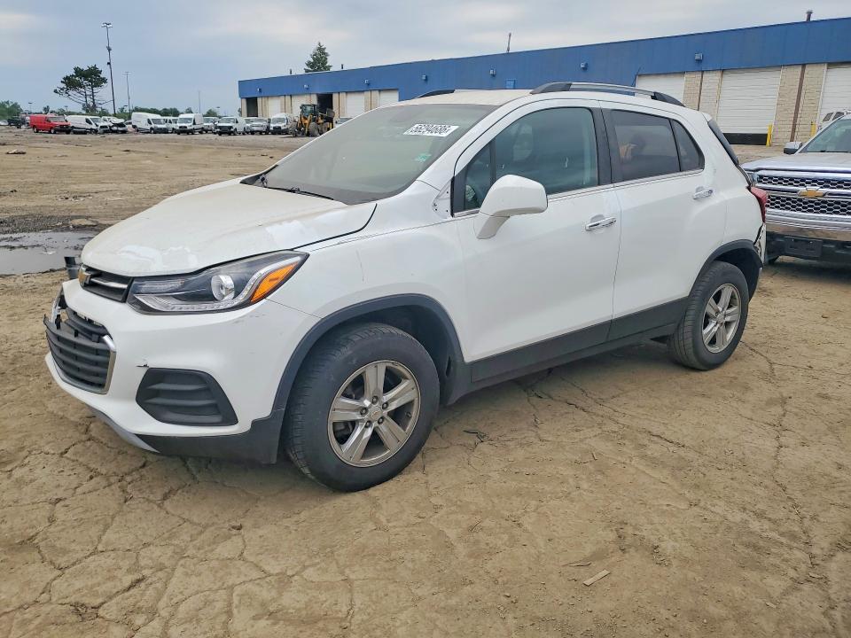 2018 Chevrolet Trax VIN KL7CJPSB4JB596380 COPART salvage auction — REAR END, Mi - Cert Of Title-Salvage Vehicle, sold $800 on 2026-07-14 (photo 1)