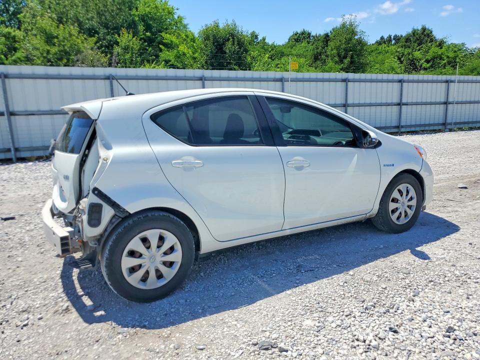 2013 Toyota Prius VIN JTDKDTB35D1541051 COPART salvage auction — REAR END, Ar - Cert Of Title-Salvage, sold $2,050 on 2026-07-08 (photo 3)