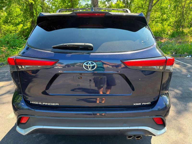 2023 Toyota Highlander VIN 5TDKDRBH0PS019871 COPART salvage auction — MINOR DENT/SCRATCHES, Ny - Certificate Of Title, sold $25,750 on 2026-07-10 (photo 7)