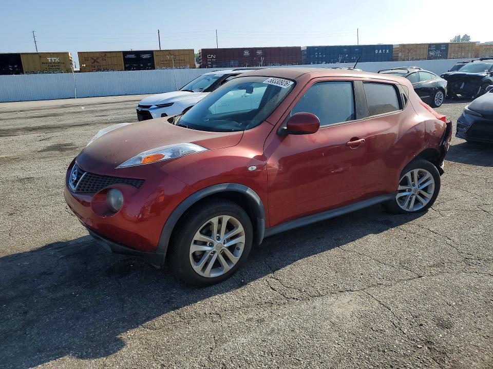 2012 Nissan VIN JN8AF5MVXCT120823 COPART salvage auction — REAR END, Ca - Salvage Certificate, sold $1,350 on 2026-07-28 (photo 1)