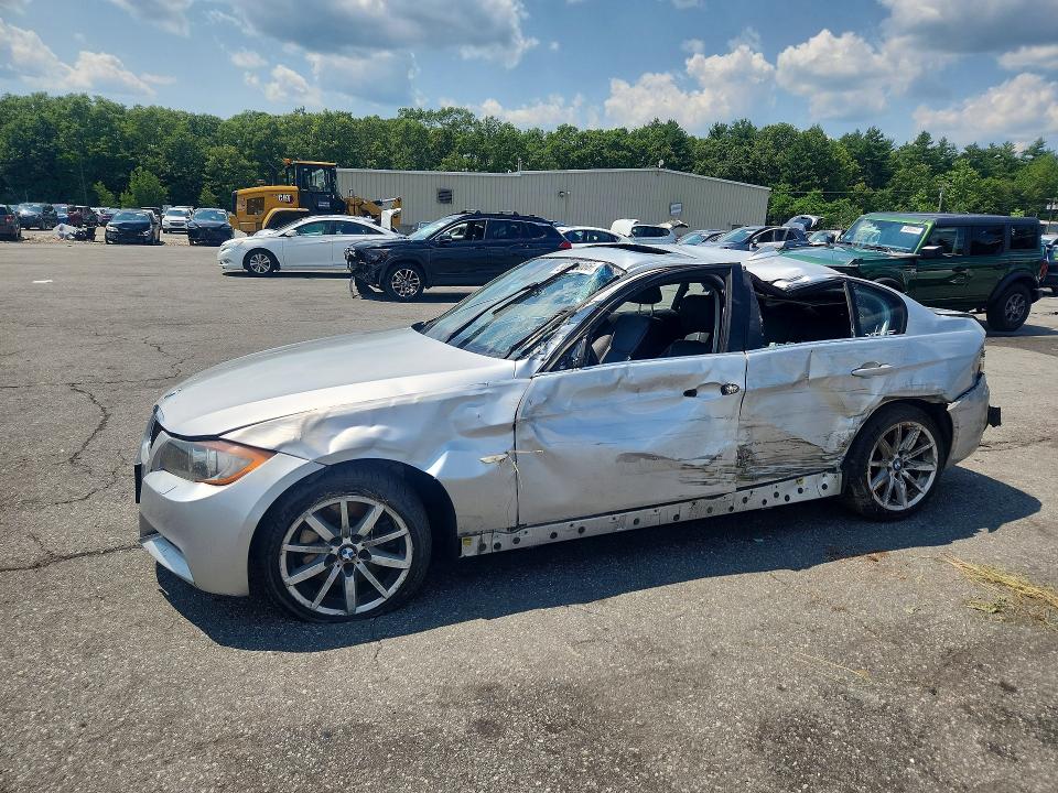 2007 BMW 3 series VIN WBAVD53587A006094 COPART salvage auction — ROLLOVER, Co - Bill Of Sale-Parts Only, sold $400 on 2026-07-28 (photo 1)