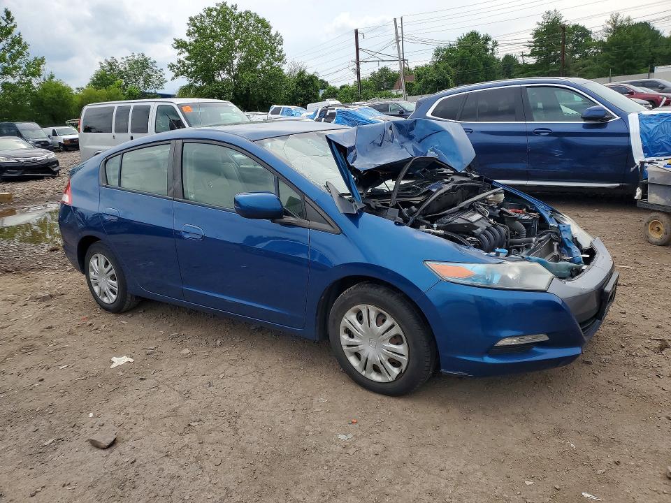 2011 Honda Insight VIN JHMZE2H55BS004717 COPART salvage auction — FRONT END, Pa - Certificate Of Salvage, sold $225 on 2026-07-13 (photo 4)