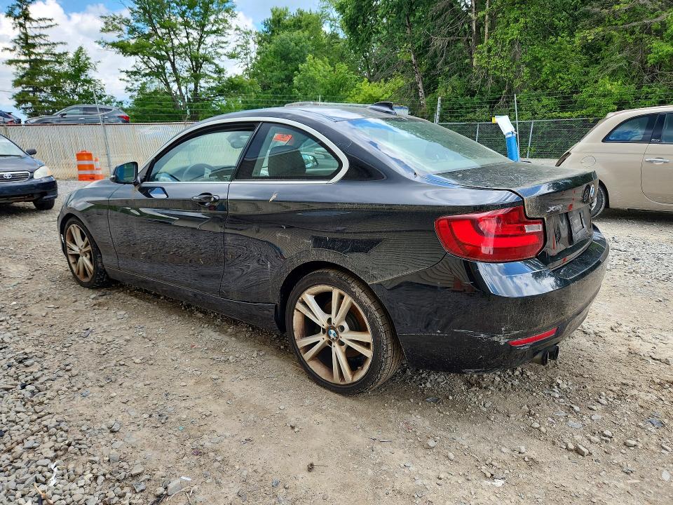 2015 BMW 2er VIN WBA1F7C53FVX96237 COPART salvage auction — NORMAL WEAR, Oh - Certificate Of Title, sold $700 on 2026-07-29 (photo 2)