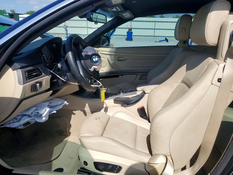 2013 BMW 3er VIN WBADX7C55DJ588987 COPART salvage auction — FRONT END, Tx - Salvage Vehicle Title, sold $550 on 2026-07-06 (photo 7)