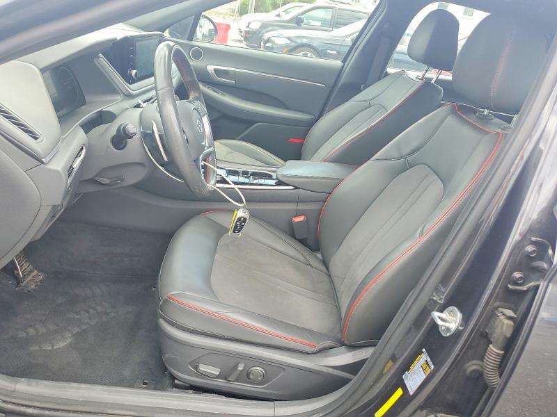 2021 Hyundai Sonata VIN 5NPEJ4J27MH062899 COPART salvage auction — FRONT END, Pa - Certificate Of Salvage, sold $3,800 on 2026-07-20 (photo 7)