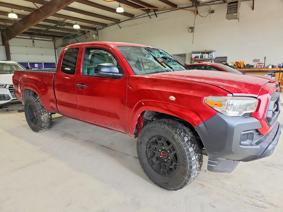 2022 Toyota Tacoma VIN 3TYSX5EN4NT013607 COPART salvage auction — FRONT END, Pa - Certificate Of Salvage, sold $9,800 on 2026-07-31 (photo 4)