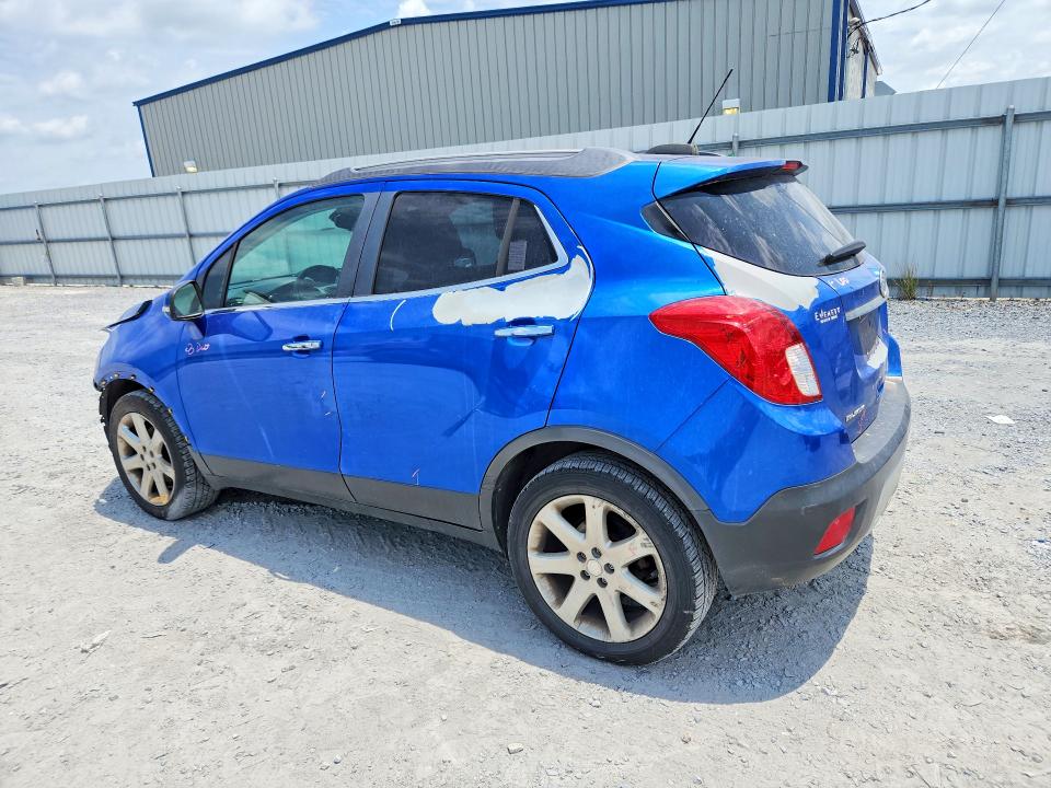 2016 Buick Encore VIN KL4CJBSB2GB567842 COPART salvage auction — FRONT END, Nc - Salvage Certificate Of Title, sold $775 on 2026-07-08 (photo 2)