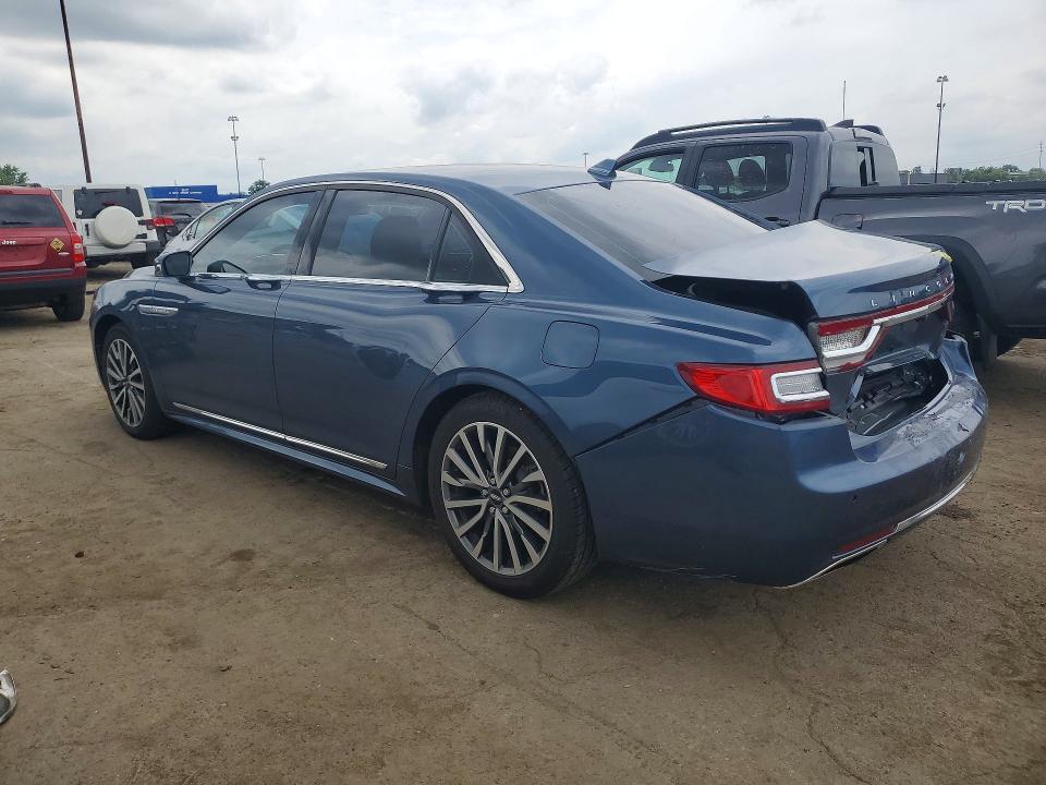 2018 Lincoln Continental VIN 1LN6L9SK1J5601941 COPART salvage auction — REAR END, Az - Cert Of Title - Salvage, sold $350 on 2026-07-31 (photo 2)
