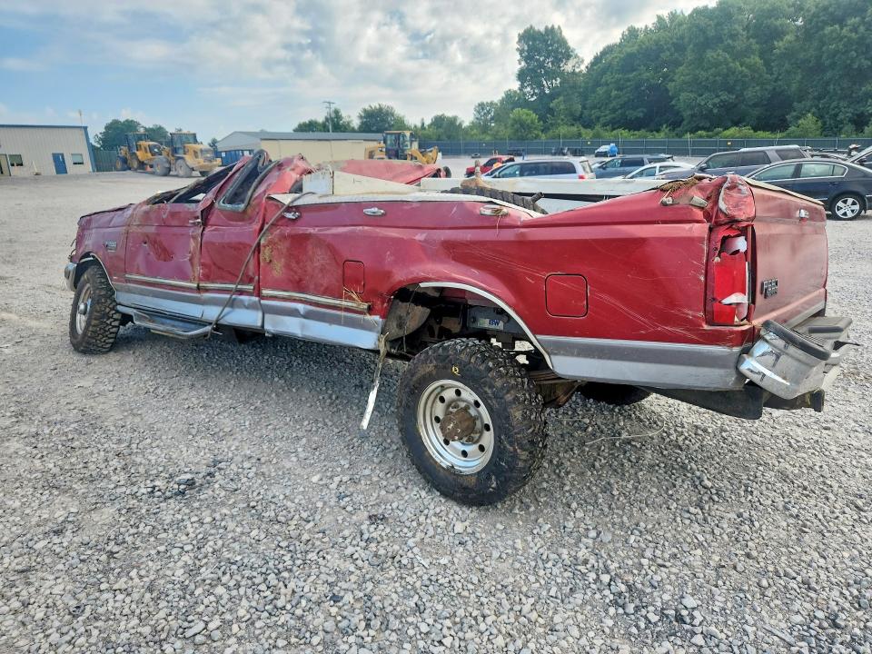 1997 Ford F250 VIN 1FTHX26F1VEA80490 COPART salvage auction — ALL OVER, Tn - Salvage Certificate, sold $1,300 on 2026-07-02 (photo 2)