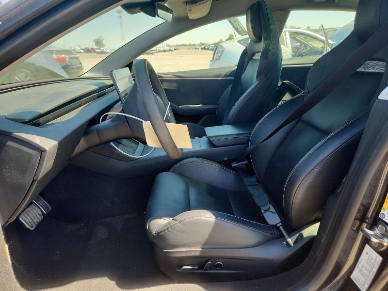 2024 Tesla Model 3 VIN 5YJ3E1ET5RF806969 COPART salvage auction — FRONT END, Ca - Salvage Certificate, sold $18,700 on 2026-07-31 (photo 7)