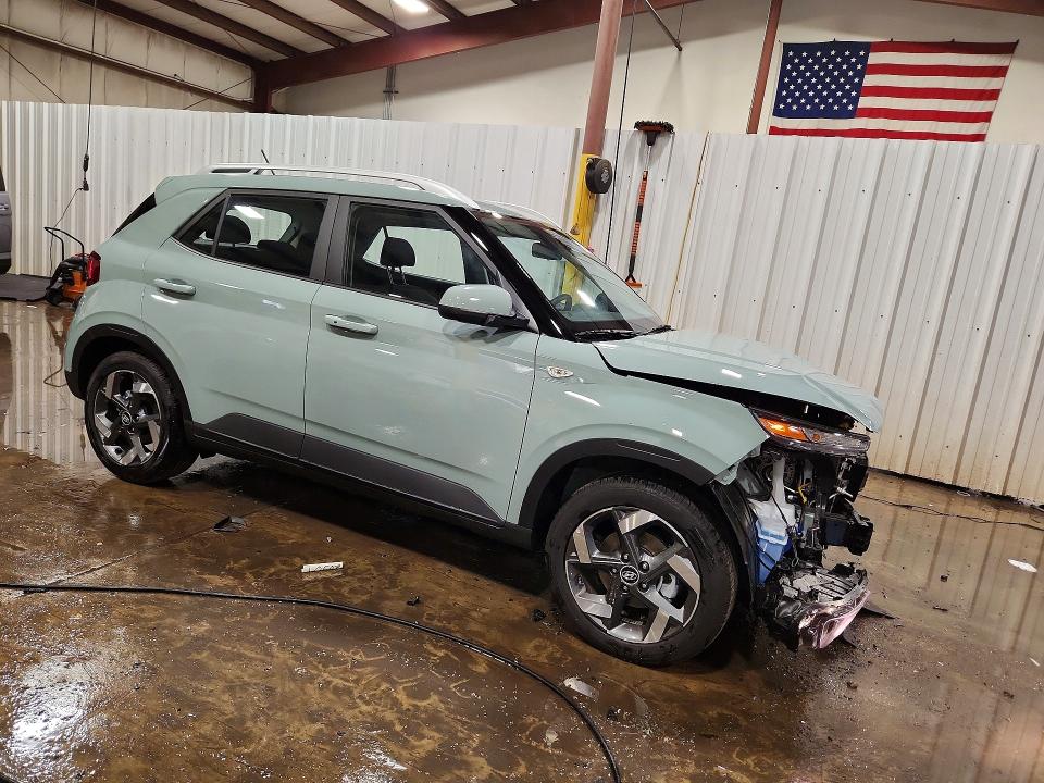 2026 Hyundai Venue VIN KMHRC8A33TU462261 COPART salvage auction — FRONT END, Pa - Certificate Of Salvage, sold $4,150 on 2026-07-28 (photo 4)