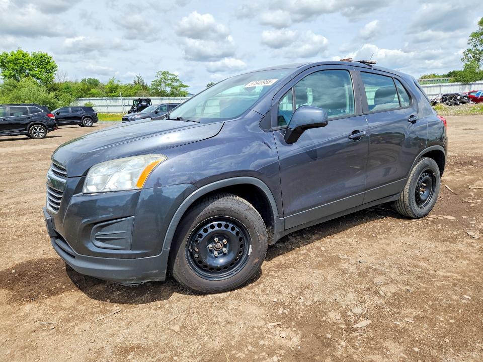 2016 Chevrolet VIN 3GNCJKSB0GL275487 COPART salvage auction — HAIL, Oh - Cert Of Title-Salvage, sold $900 on 2026-07-27 (photo 1)