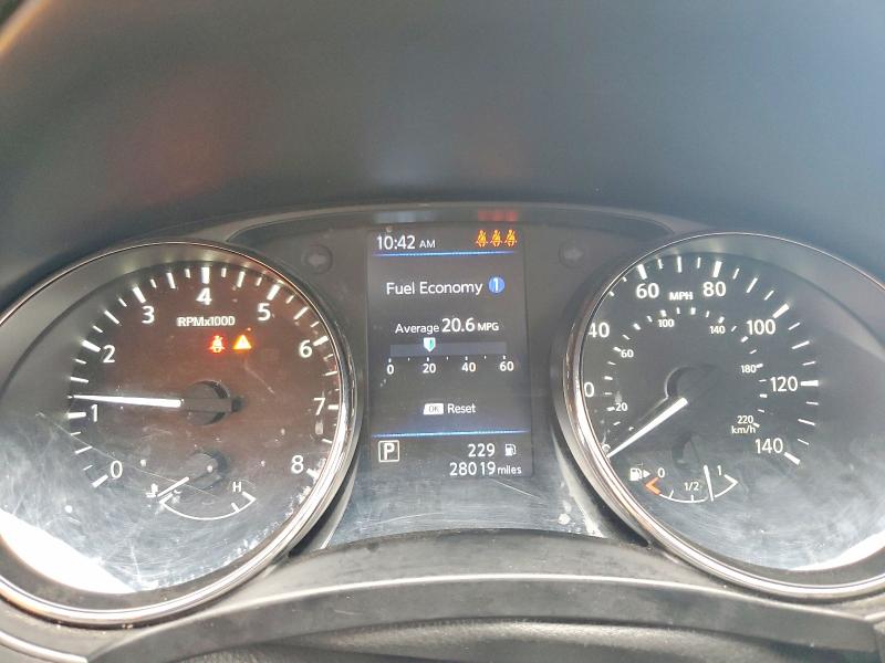 2020 Nissan Rogue VIN JN1BJ1CV1LW543333 COPART salvage auction — NORMAL WEAR, Ca - Dis/Dlr/Exp Only Clean Title (P), sold $2,100 on 2026-07-10 (photo 9)