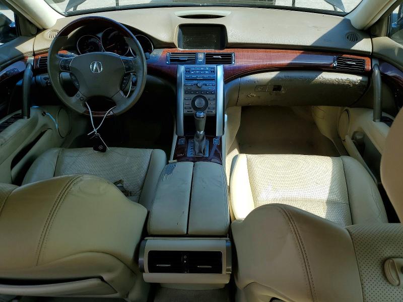 2010 Acura Rl VIN JH4KB2F63AC001927 COPART salvage auction — REAR END, Ky - Cert Of Title-Salvage, sold $2,050 on 2026-07-30 (photo 8)