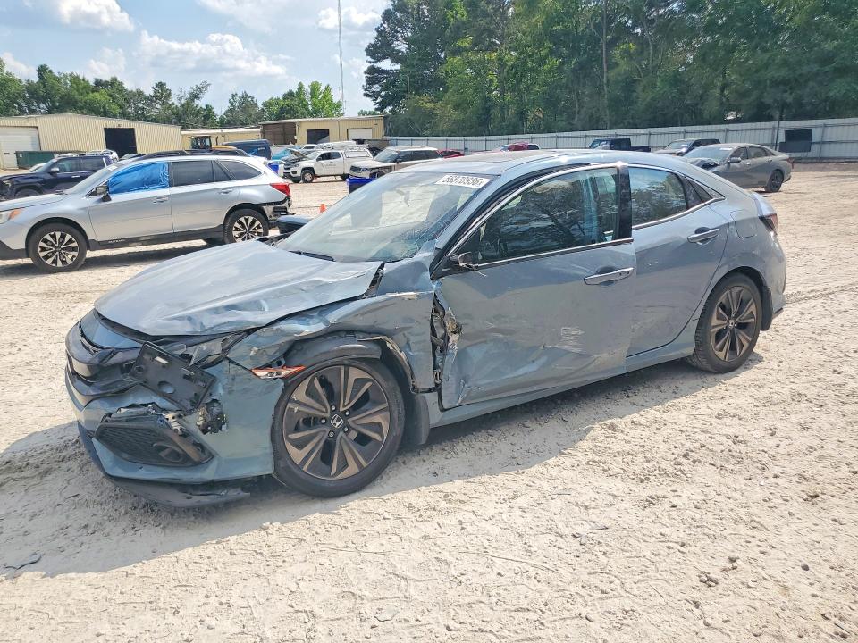 2018 Honda Civic VIN SHHFK7H53JU211837 COPART salvage auction — FRONT END, Nc - Salvage Certificate Of Title, sold $1,850 on 2026-07-24 (photo 1)