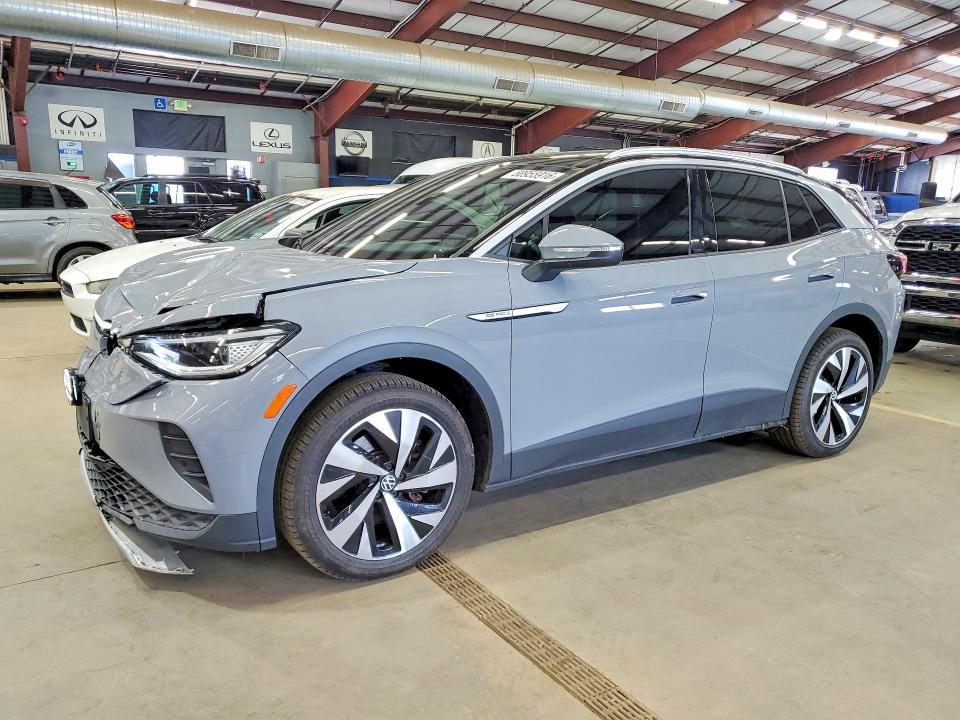 2022 Volkswagen Id.4 VIN WVGUNPE22NP035784 COPART salvage auction — FRONT END, Ma - Cert Of Title-Salvage, sold $10,200 on 2026-07-23 (photo 1)