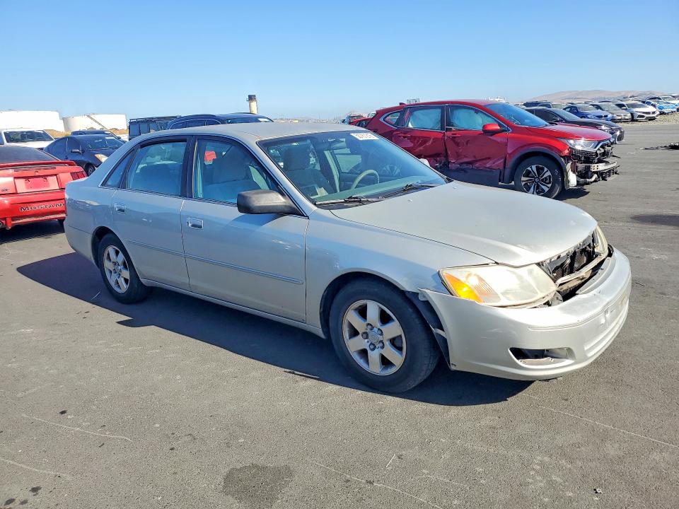 2001 Toyota Avalon VIN 4T1BF28BX1U152916 COPART salvage auction — FRONT END, CA - SALVAGE CERTIFICATE, sold $525 on 2026-07-08 (photo 4)