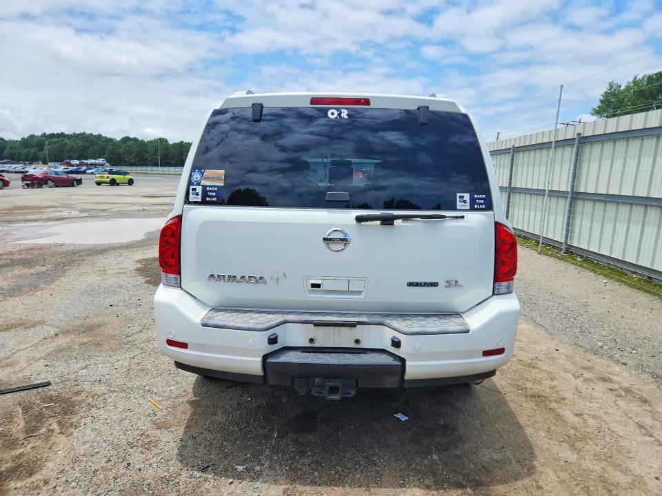 2011 Nissan Armada VIN 5N1BA0NDXBN601144 COPART salvage auction — MINOR DENT/SCRATCHES, La - Cert Of Title-Salvage, sold $1,350 on 2026-07-02 (photo 6)