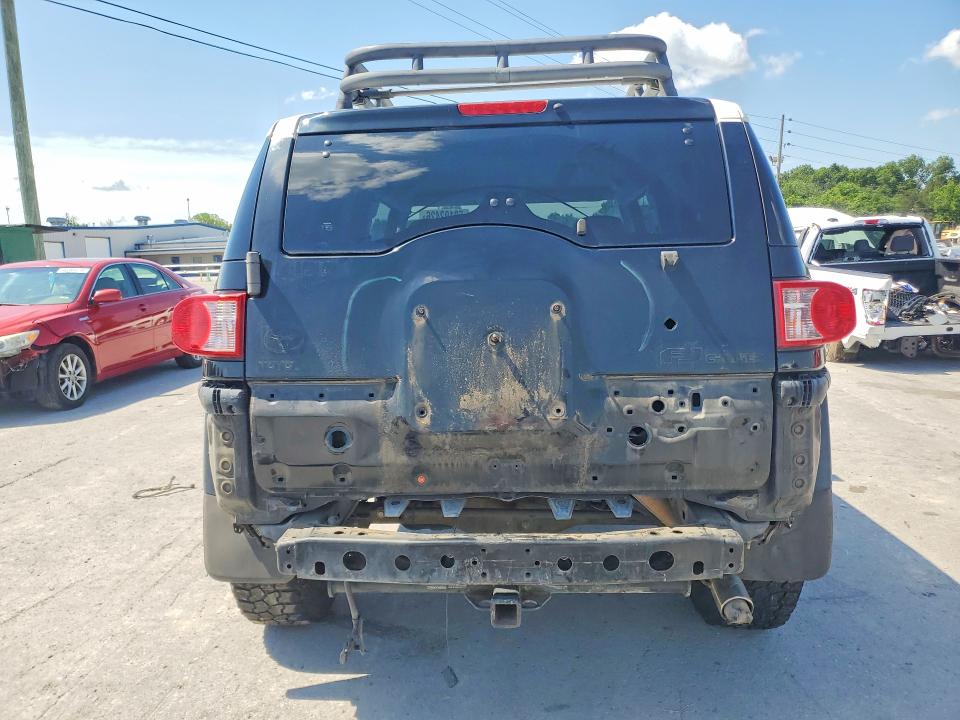 2007 Toyota Fj cruiser VIN JTEZU11F270011673 COPART salvage auction — REAR END, Tn - Salvage Certificate, sold $4,750 on 2026-07-06 (photo 6)