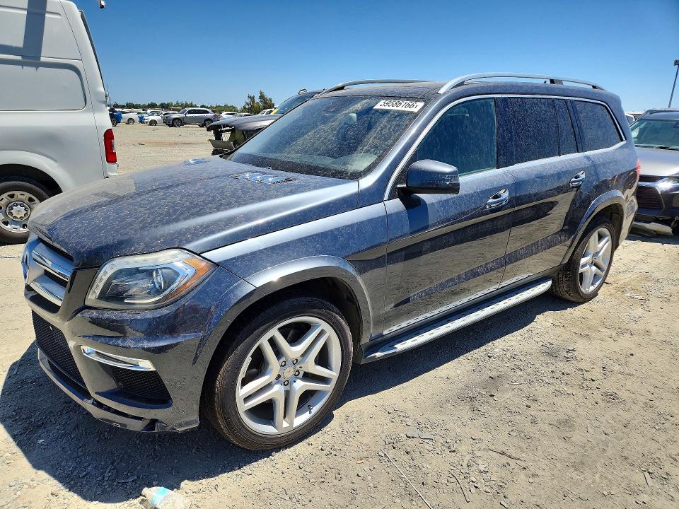 2015 Mercedes-benz Gl-klasse VIN 4JGDF7DE2FA475498 COPART salvage auction — REAR END, Mt - Dis/Dlr/Exp Only Clean Title, sold $5,500 on 2026-08-14 (photo 1)