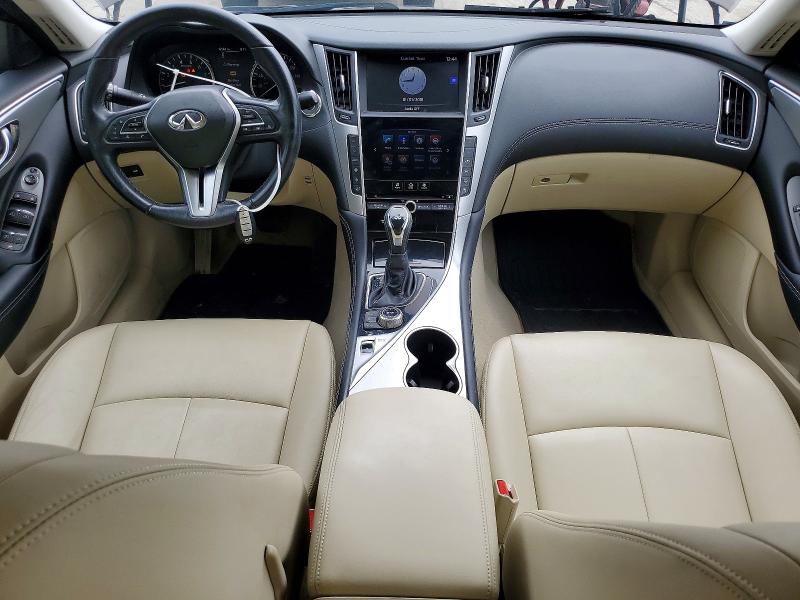 2019 Infiniti Q50 VIN JN1EV7AR2KM590200 COPART salvage auction — WATER/FLOOD, Pa - Certificate Of Salvage, sold $4,250 on 2026-07-02 (photo 8)