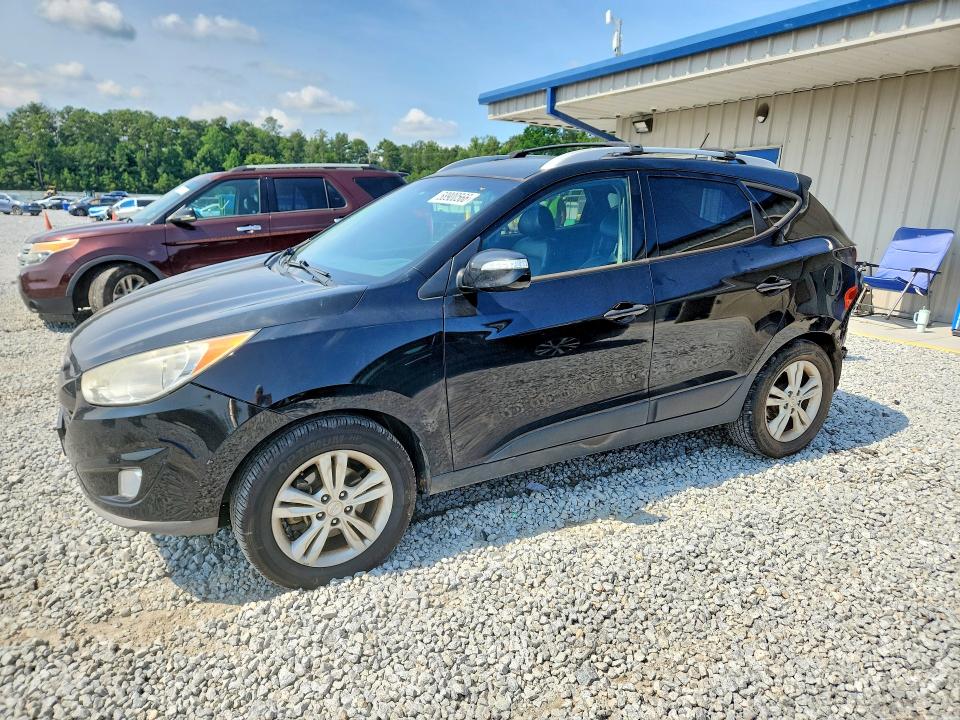 2013 Hyundai VIN KM8JU3AC0DU714076 COPART salvage auction — REAR END, Ga - Cert Of Title-Salvage, sold $675 on 2026-07-09 (photo 1)