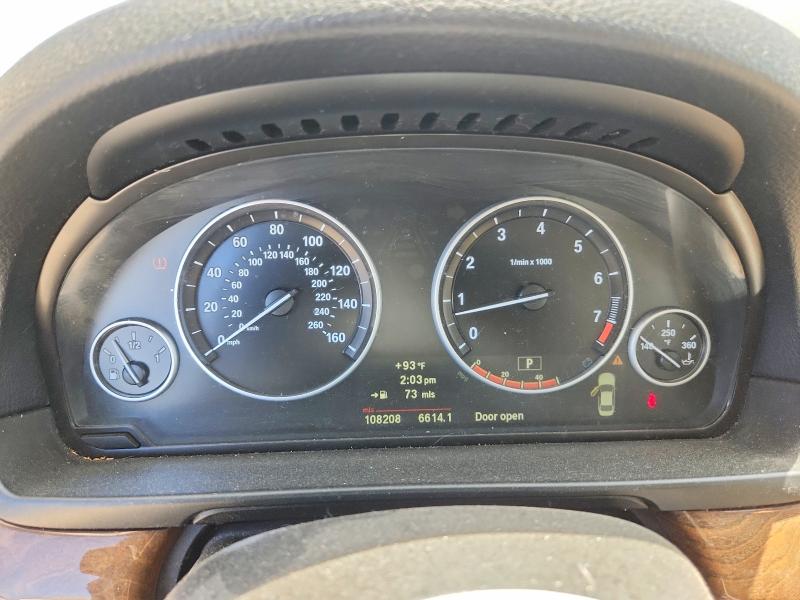 2011 BMW 5 series VIN WBAFR7C50BC807343 COPART salvage auction — FRONT END, CA - SALVAGE CERTIFICATE, sold $1,600 on 2026-07-14 (photo 9)