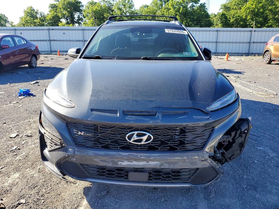 2022 Hyundai VIN KM8K3CA35NU852138 COPART salvage auction — FRONT END, Pa - Certificate Of Salvage, sold $6,900 on 2026-07-02 (photo 5)