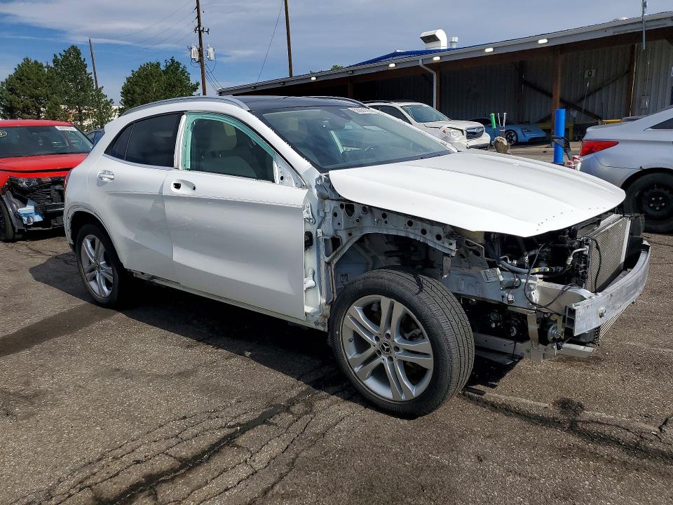 2020 Mercedes-benz Gla-klasse VIN W1NTG4GB7LU031257 COPART salvage auction — FRONT END, Co - Salvage Title, sold $4,150 on 2026-07-28 (photo 4)