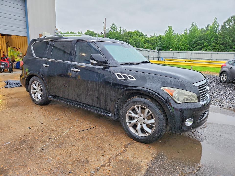 2011 Infiniti Qx56 VIN JN8AZ2NE1B9002983 COPART salvage auction — WATER/FLOOD, Tn - Salvage Cert-Water Damage, sold $450 on 2026-07-09 (photo 4)