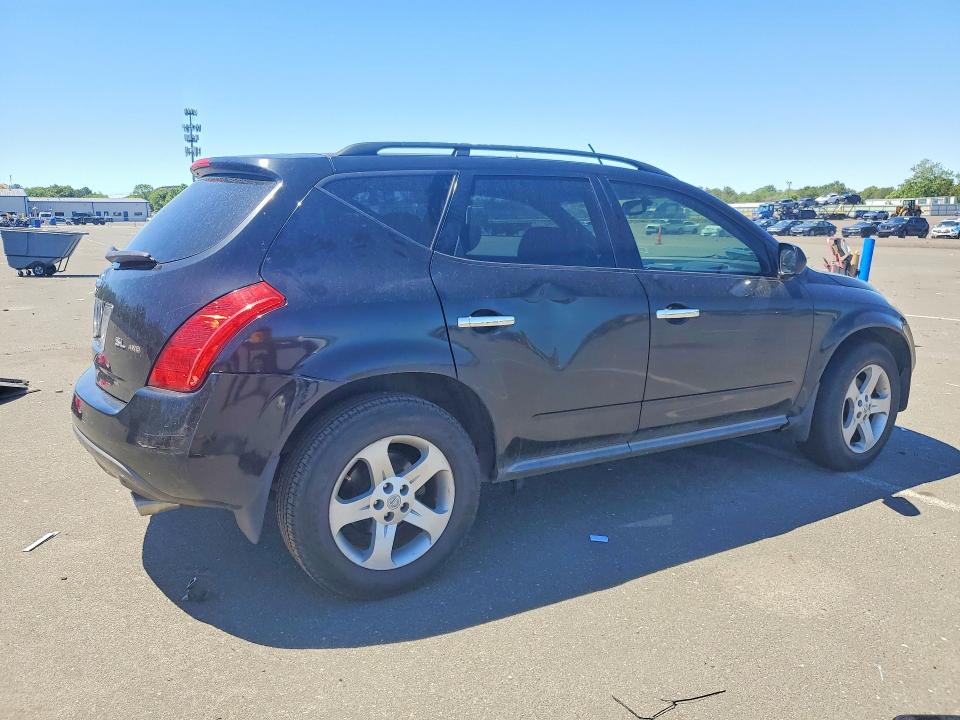 2003 Nissan Murano VIN JN8AZ08W53W207556 COPART salvage auction — FRONT END, Ny - Mv-907A Salvage Certificate, sold $425 on 2026-07-08 (photo 3)