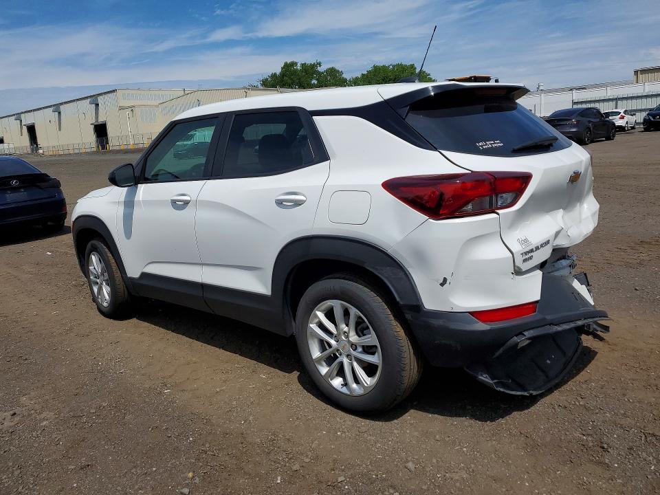 2024 Chevrolet Trailblazer VIN KL79MNSL8RB086950 COPART salvage auction — REAR END, Ct - Cert Of Title-Salvage, sold $2,250 on 2026-07-28 (photo 2)