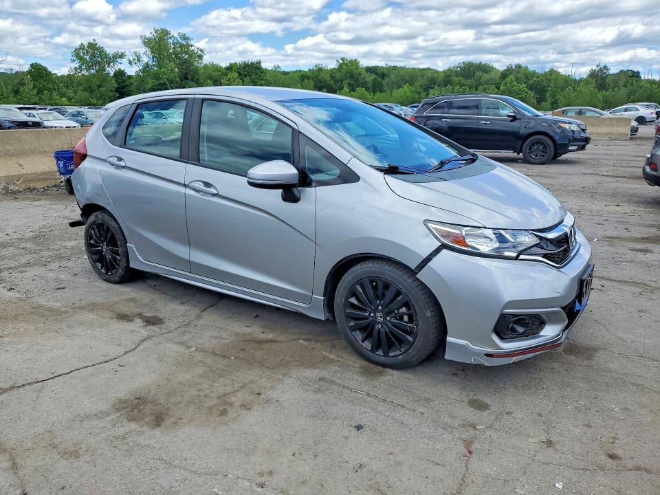 2019 Honda Fit VIN 3HGGK5H68KM751556 COPART salvage auction — REAR END, Ny - Mv-907A Salvage Certificate, sold $3,900 on 2026-07-02 (photo 4)