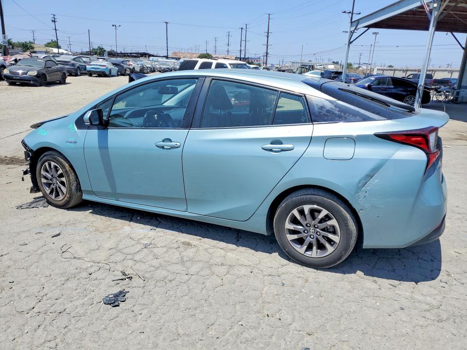 2019 Toyota Prius VIN JTDKARFU0K3081782 COPART salvage auction — FRONT END, Ca - Salvage Certificate, sold $4,750 on 2026-07-13 (photo 2)